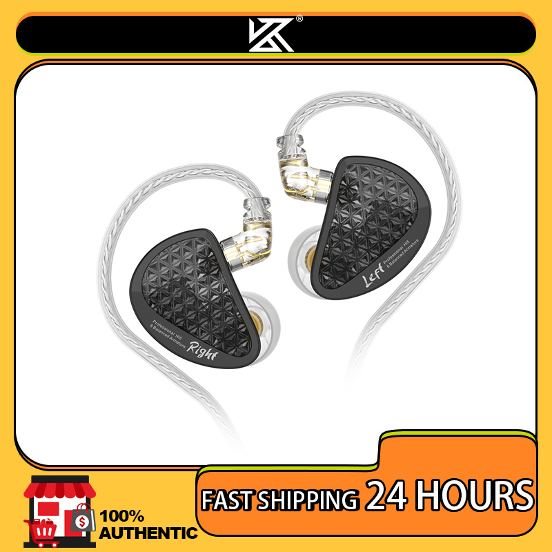 Planar Magnetic Iem Earphones - KZ AS16 Pro In Ear Auricolari