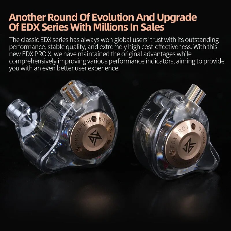 KZ EDX PRO X Auricolari cablat - In Ear Monitors For Singers recensione e prezzo