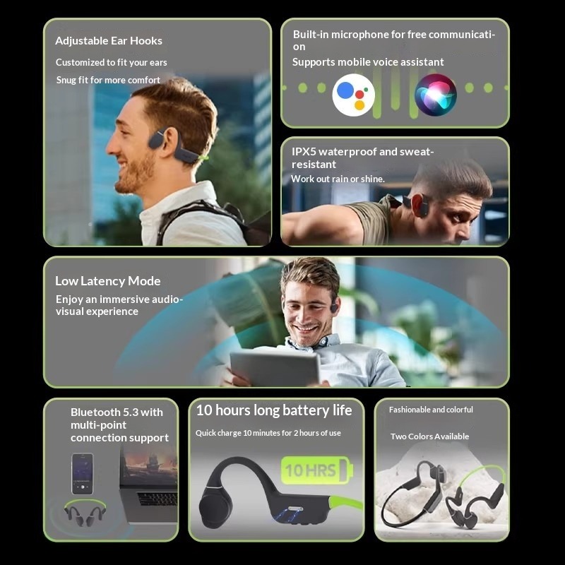 Auricolari a conduzione ossea  - Bone Conduction Running Headphones recensione e prezzo