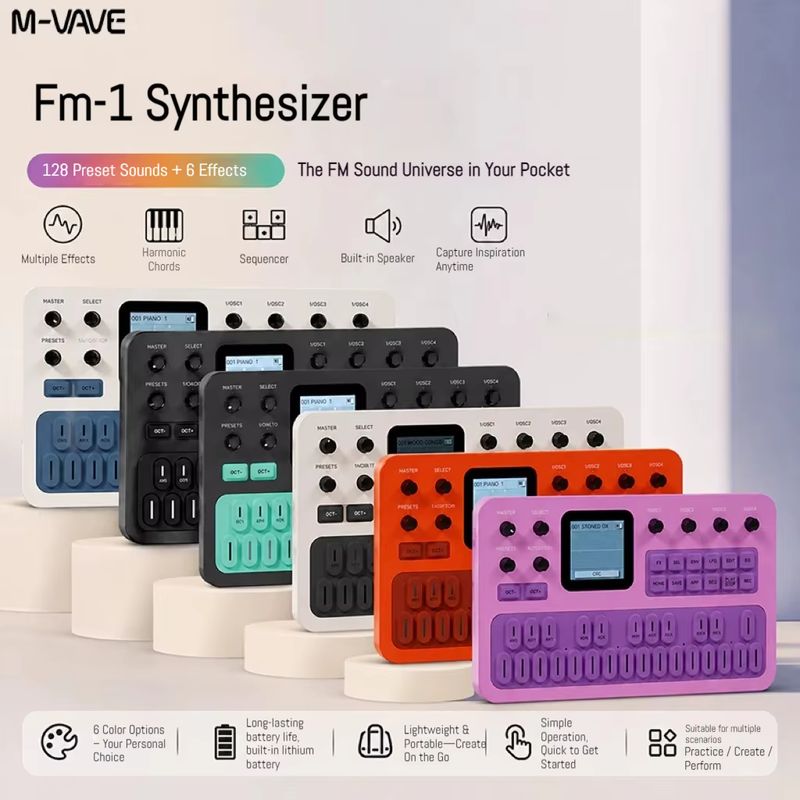 M-VAVE Sintetizzatore Tascabil - Speakers recensione e prezzo
