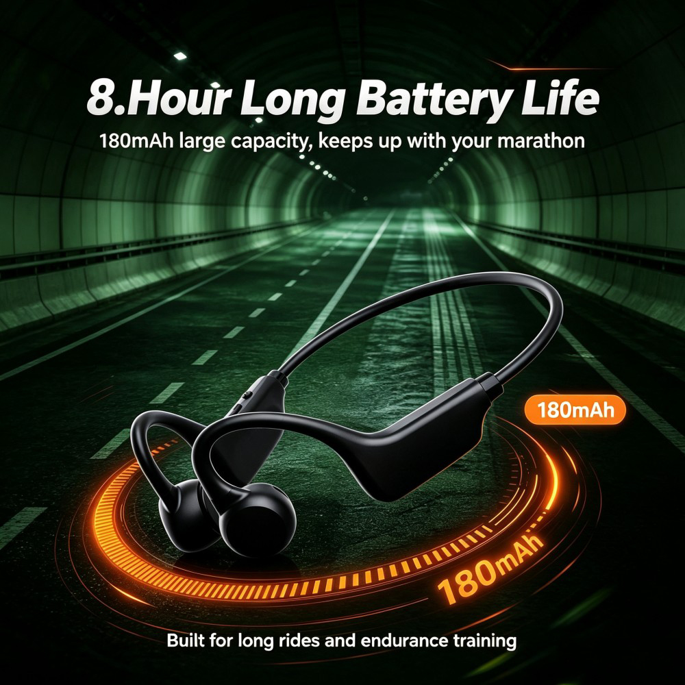 KEBIDUMEI Auricolari Bluetooth - Bone Conduction Running Headphones recensione e prezzo