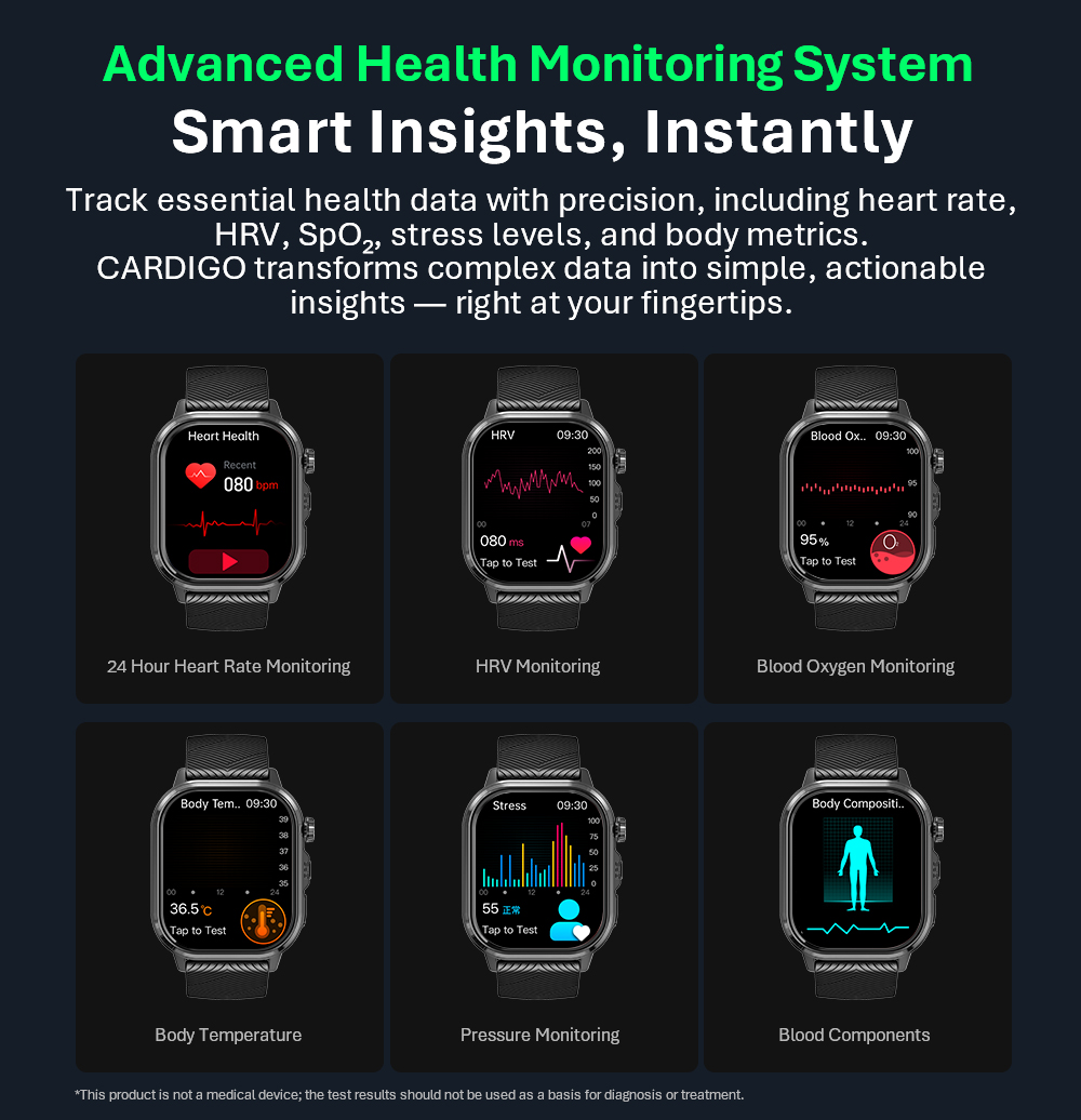VALDUS CARDIGO Smartwatch per  - Smartwatches recensione e prezzo