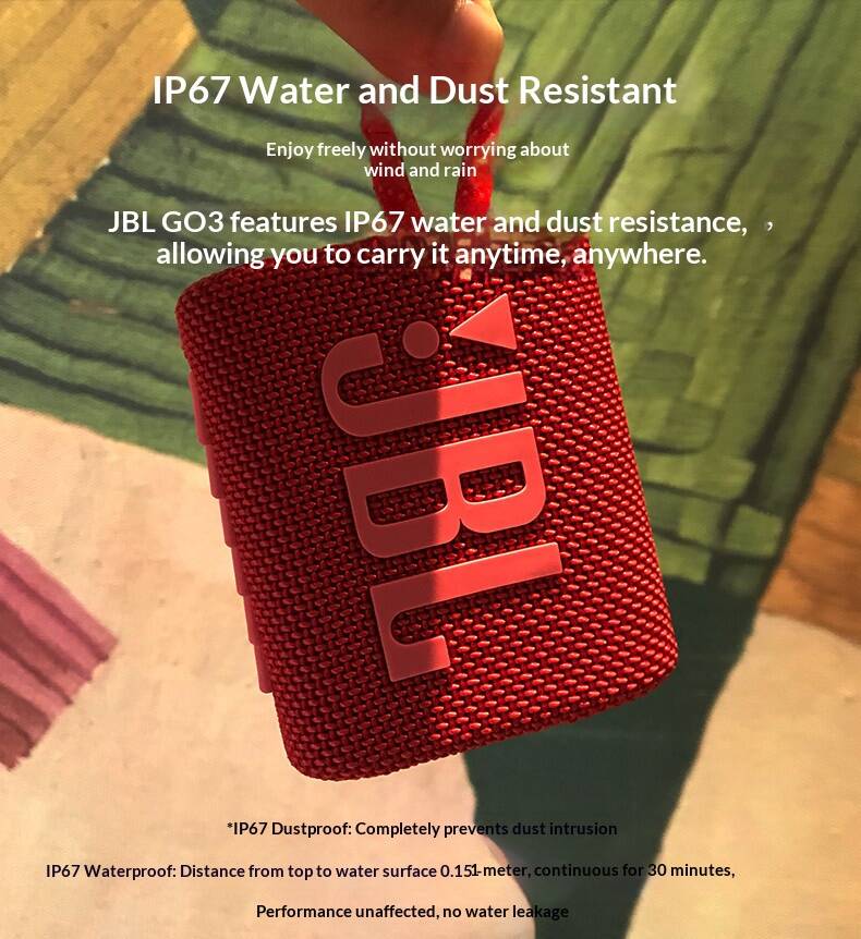 Altoparlante Bluetooth JBL GO3 - Portable Bluetooth Speaker Waterproof Ipx7 recensione e prezzo