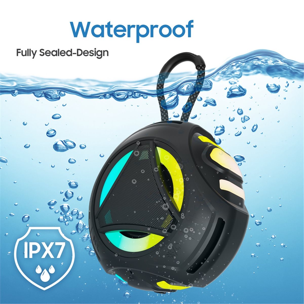 Mini Altoparlante Bluetooth pe - Portable Bluetooth Speaker Waterproof Ipx7 recensione e prezzo