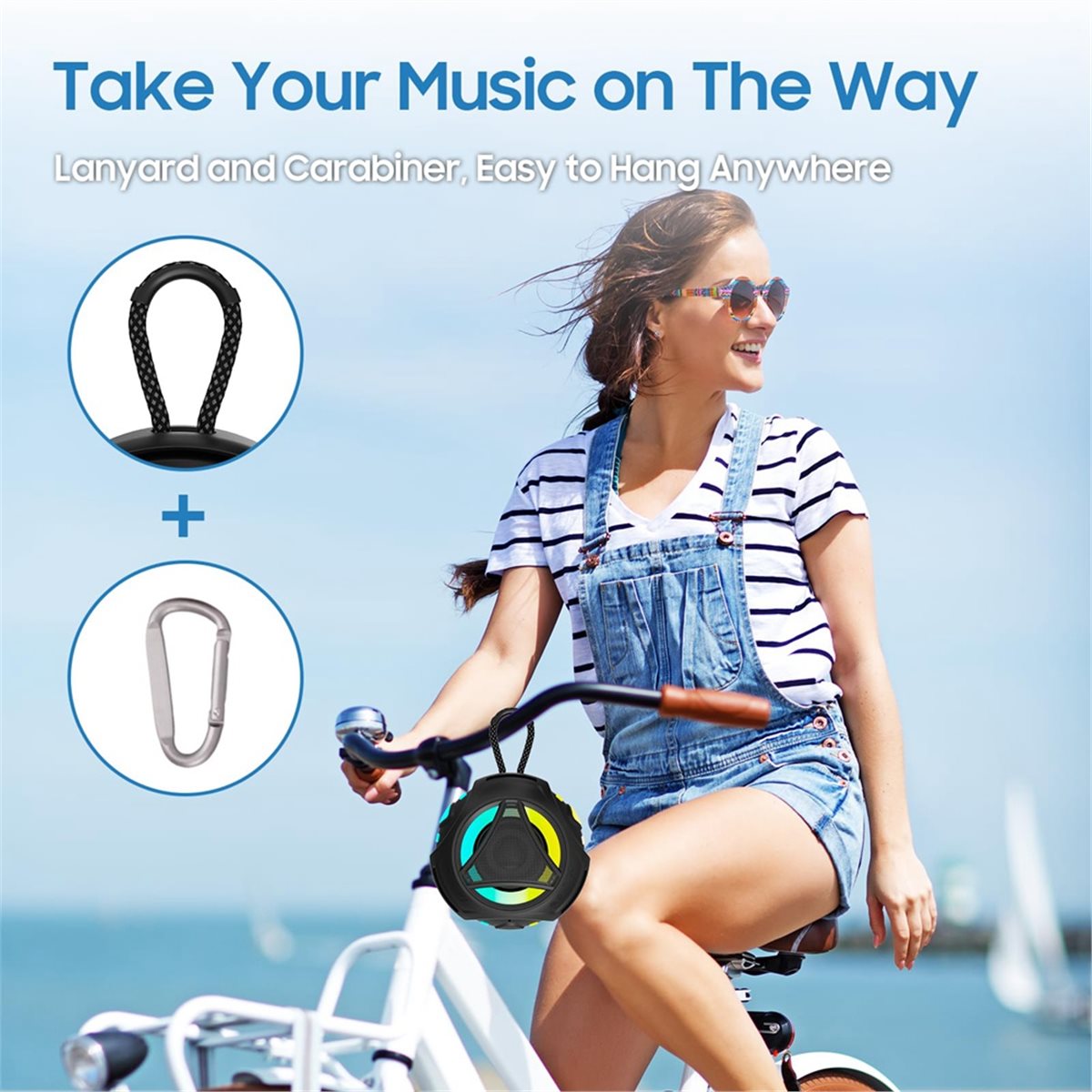 Mini Altoparlante Bluetooth pe - Portable Bluetooth Speaker Waterproof Ipx7 recensione e prezzo